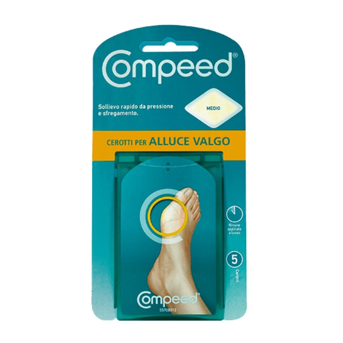 Compeed Plasturi Medii Pentru Monturi X 5 Buc