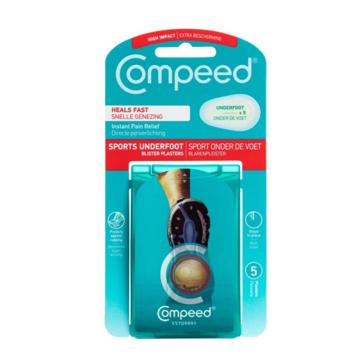 Compeed Plasturi Sport Pentru Basicile Din Talpa X 5 Buc