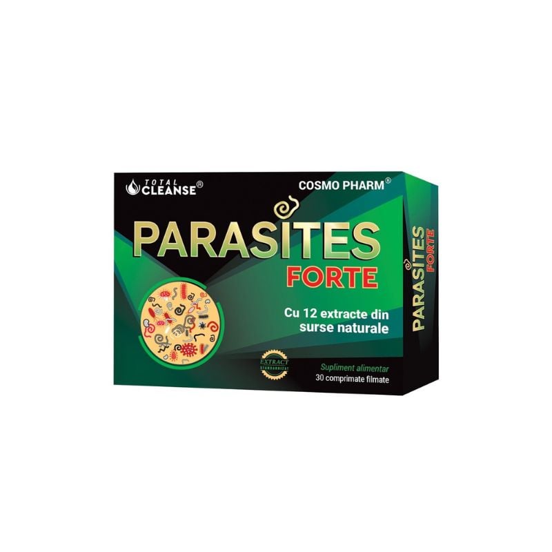 Parasites Forte Total Cleanse®, 30 Comprimate, Cosmopharm