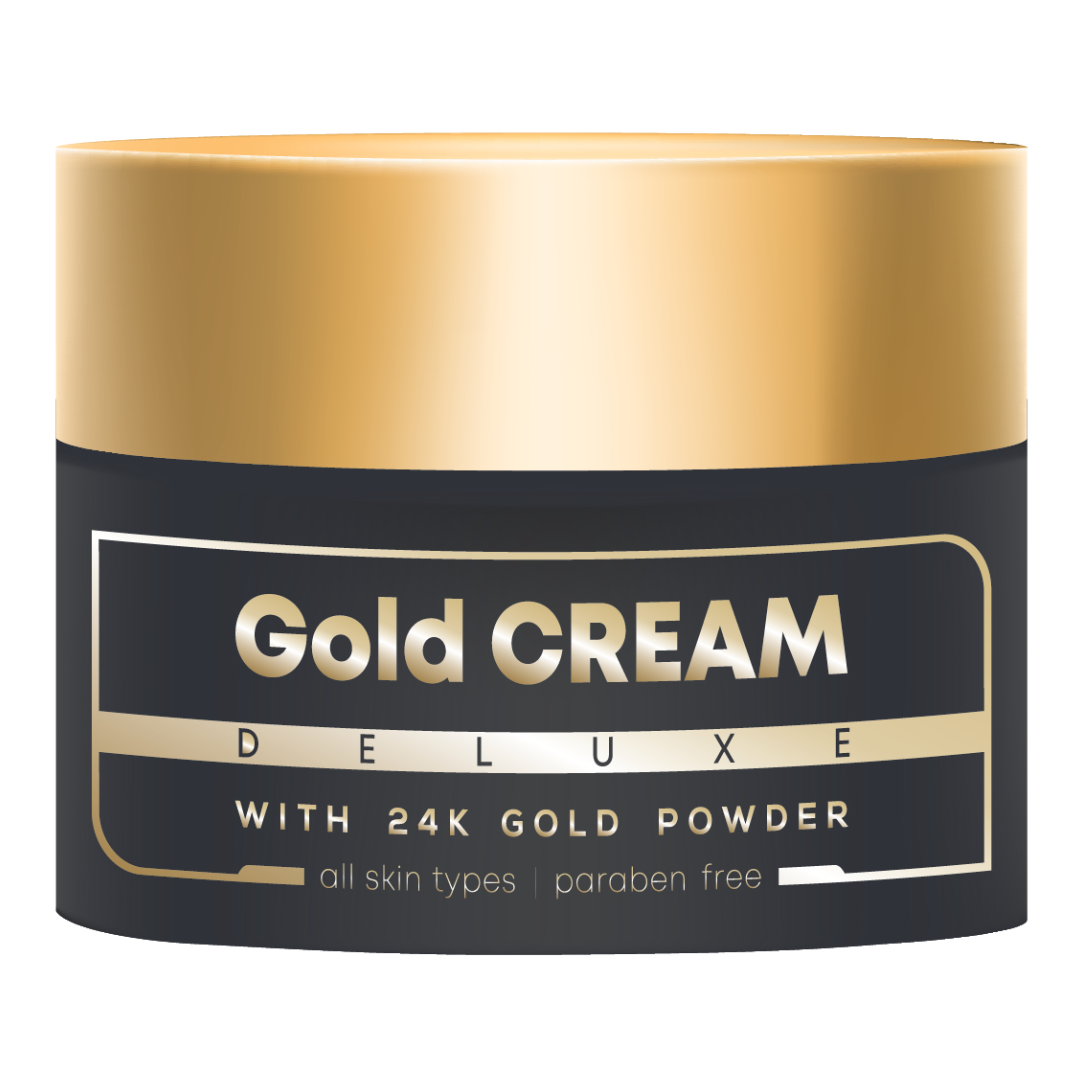 Crema Antirid Cu Extract De Aur Gold Deluxe, 50 Ml, Ayurmed