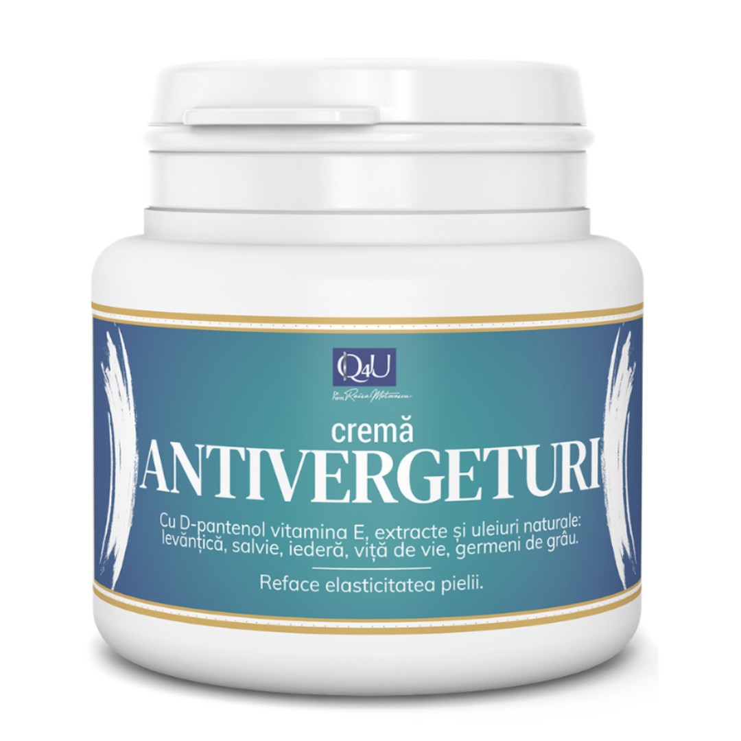 Crema antivergeturi Q4U, 500 ml, Tis Farmaceutic