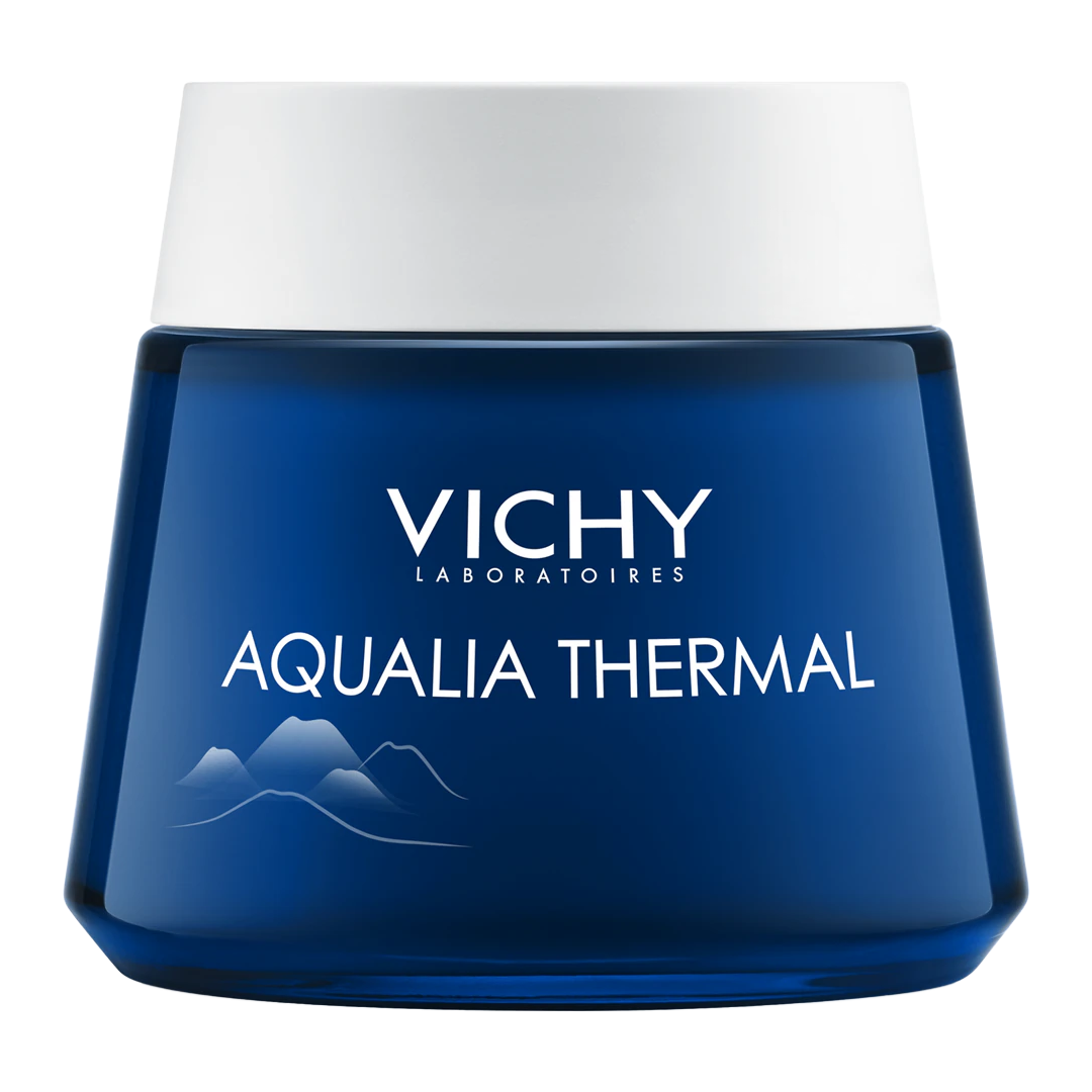 Gel-crema hidratant de noapte Aqualia Thermal SPA, 75ml, Vichy