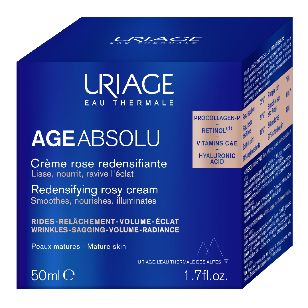 Crema Concentrata Anti Imbatranire Pro Colagen Age Absolu, 50 Ml, Uriage