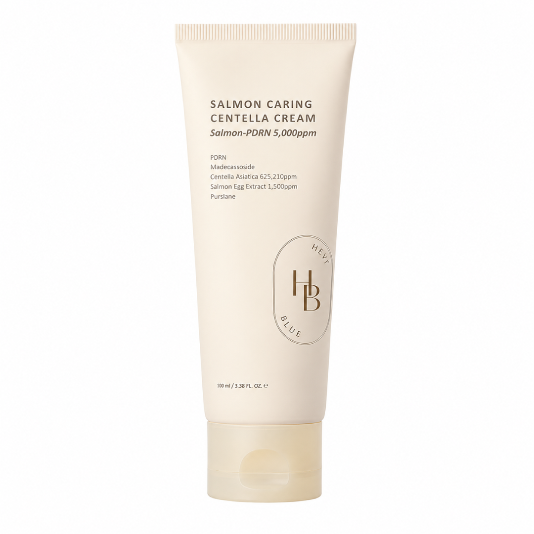 Crema cu PDRN Salmon Caring Centella, 100 ml, Heveblue