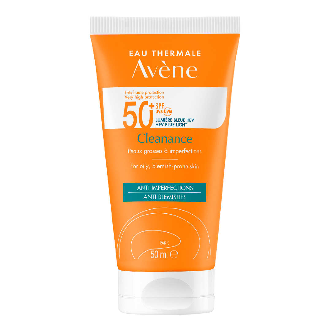 Lotiune cu protectie solara SPF 50+ Cleanance TRIASORB, 50 ml, Avene