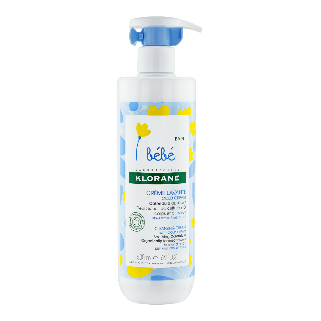 Crema Curatare Coldcream, 500 Ml, Klorane Bebe