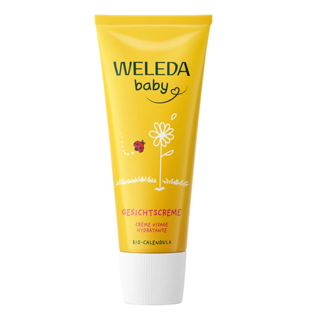 Crema de fata hidratanta cu galbenele Baby, 50 ml, Weleda