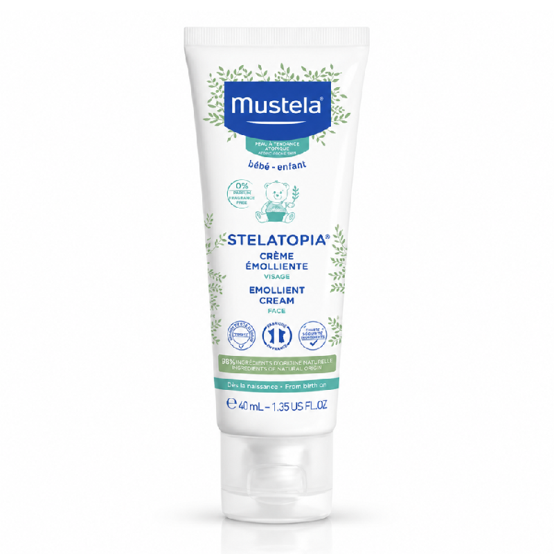 Crema emolienta pentru fata Stelatopia, 40 ml, Mustela