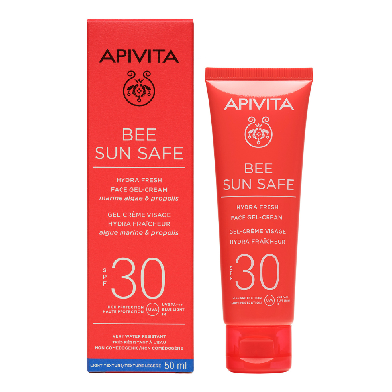 Crema Gel Protectie Solara Ten Spf30 Bee Sun Safe, 50 Ml, Apivita