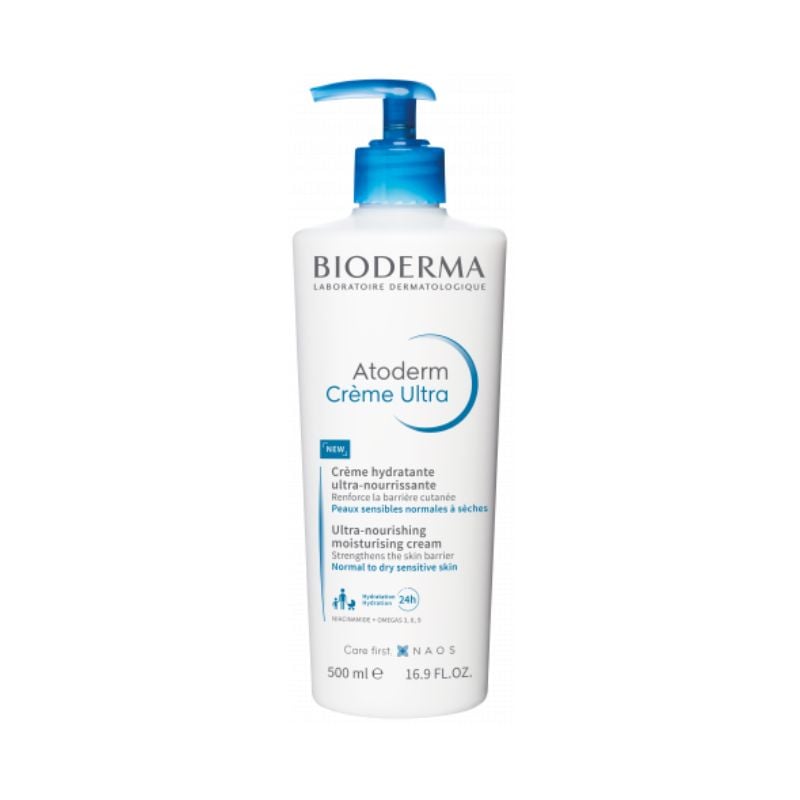 Crema hidratanta Atoderm Ultra, 200 ml, Bioderma 200% imagine noua