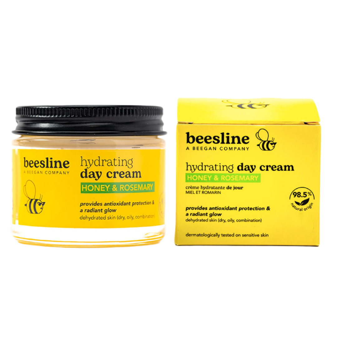 Crema hidratanta de zi cu miere si rozmarin, 50 ml, Beesline