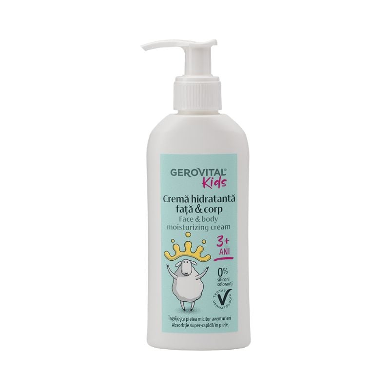 Crema Hidratanta Fata Si Corp, 150 Ml, Gerovital Kids