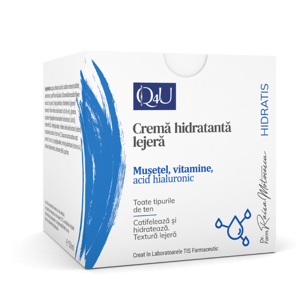 Crema hidratanta Hidratis Q4U, 50 ml, Tis Farmaceutic