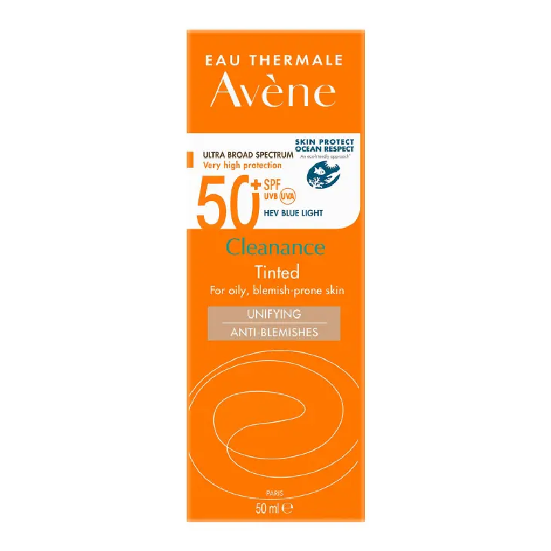 Crema Nuantatoare Cu Spf50+triasorb Cleanance, 50 Ml, Avene