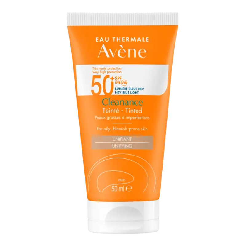 Crema nuantatoare cu SPF50+Triasorb Cleanance, 50 ml, Avene
