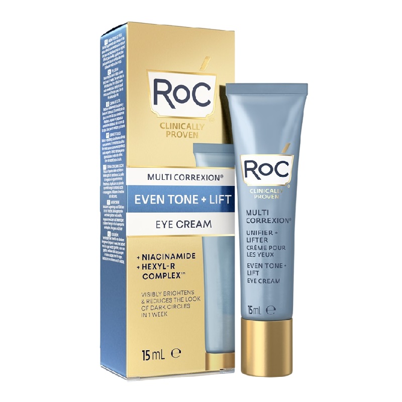 Crema pentru ochi Multi Correxion Even Tone + Lift, 15ml, RoC Skincare Crema pentru ochi Multi Correxion Even Tone + Lift, 15ml, RoC Skincare