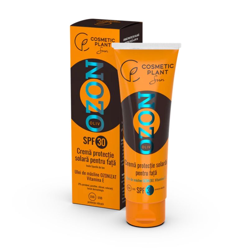Crema protectie solara pentru fata OZON, SPF30, 50ml, Cosmetic Plant 50ml imagine noua