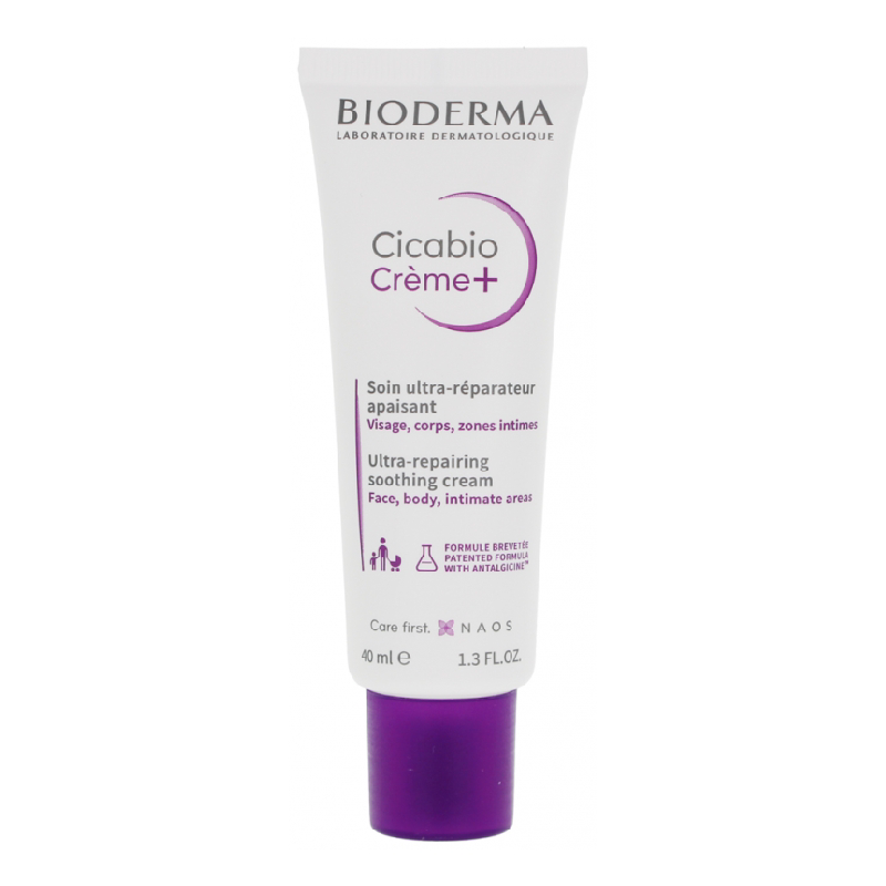 Crema Reparatoare Cicabio Creme+, 40 Ml, Bioderma