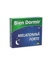 Bien Dormir + Melatonina Forte, 10 capsule, somn linistit