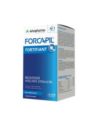 Forcapil Formula Fortifianta pentru Par si Unghii, 180 capsule