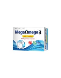 Cosmopharm Mega Omega 3 Ulei De Peste Super Concentrat, 30 capsule 