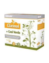 W Clarinol 30cps. + ceai verde x 30cps.