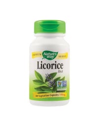 Secom Licorice (Lemn dulce) 450mg, 100 capsule vegetale