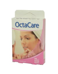 OctaCare - Plasture hidrocoloid pentru acnee, 36 buc