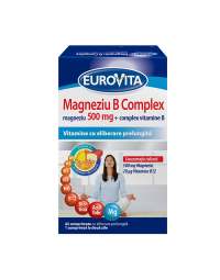 Eurovita Magneziu B complex, 42 comprimate