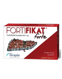 Fortifikat Forte, 825 mg, 30 capsule, Terapia