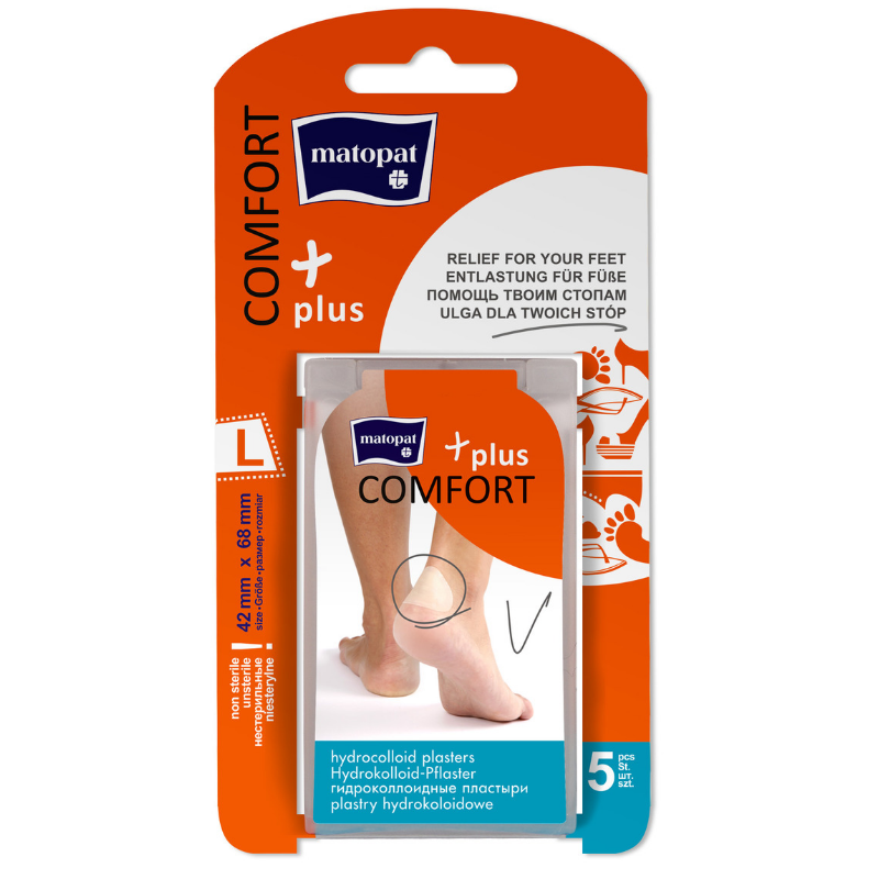 Comfort Plus Plasturi Nesterili Large 42x68mm a'5