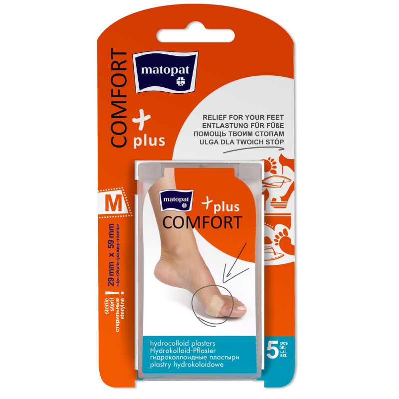 Comfort Plus Plasturi Sterili Medium 29x59mm a'5