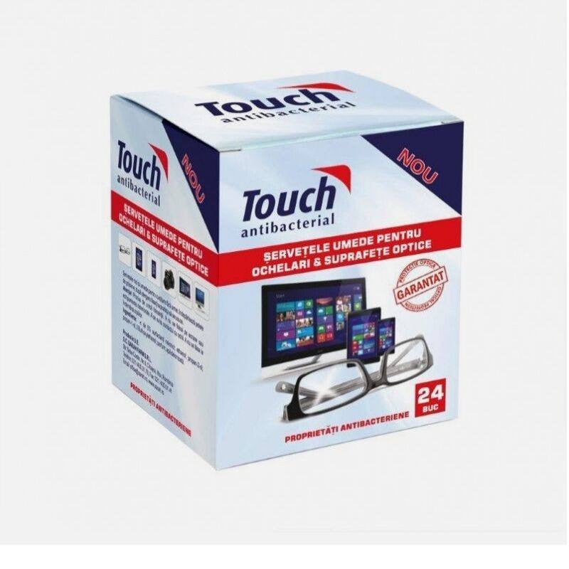 TOUCH - Servetele umede pentru ochelari si suprafete
