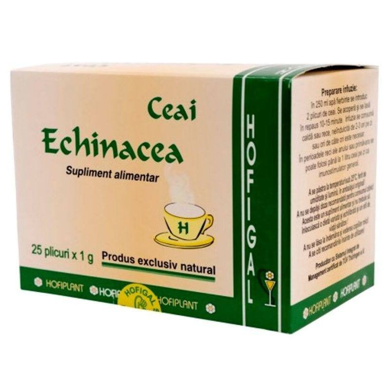 HOFIGAL Ceai echinaceea, 25 plicuri
