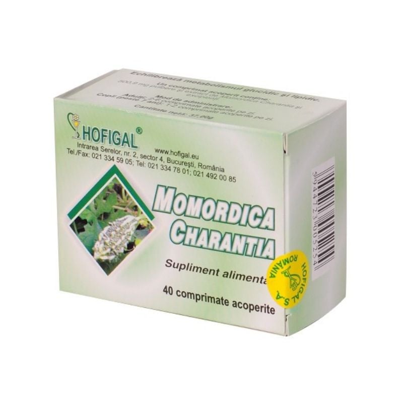 HOFIGAL Momordica charantia 0.5g, 40 capsule