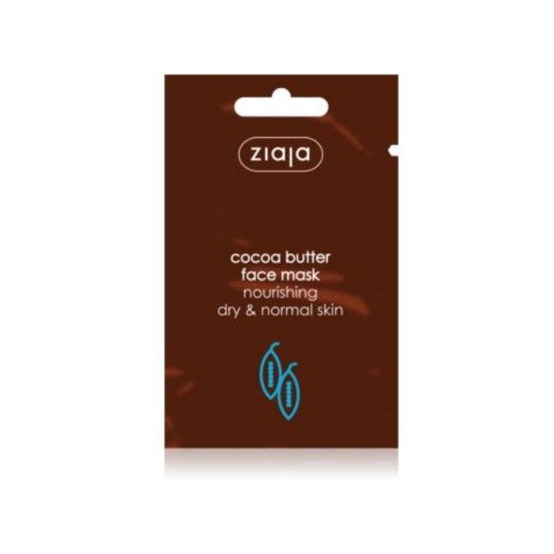 Masca faciala hranitoare cu unt de cacao, 7ml, Ziaja