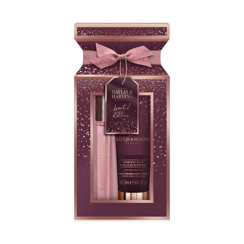 Baylis & Harding Set cadou Duo Midnight Plum & Wild Blackberry- Luxury fragrance treats