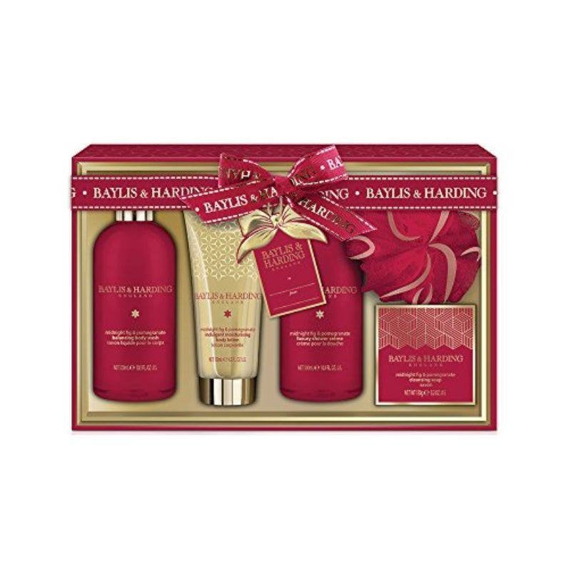 Baylis and Harding Set Quintet Midnight Fig and Pomegranate Perfect Pamper