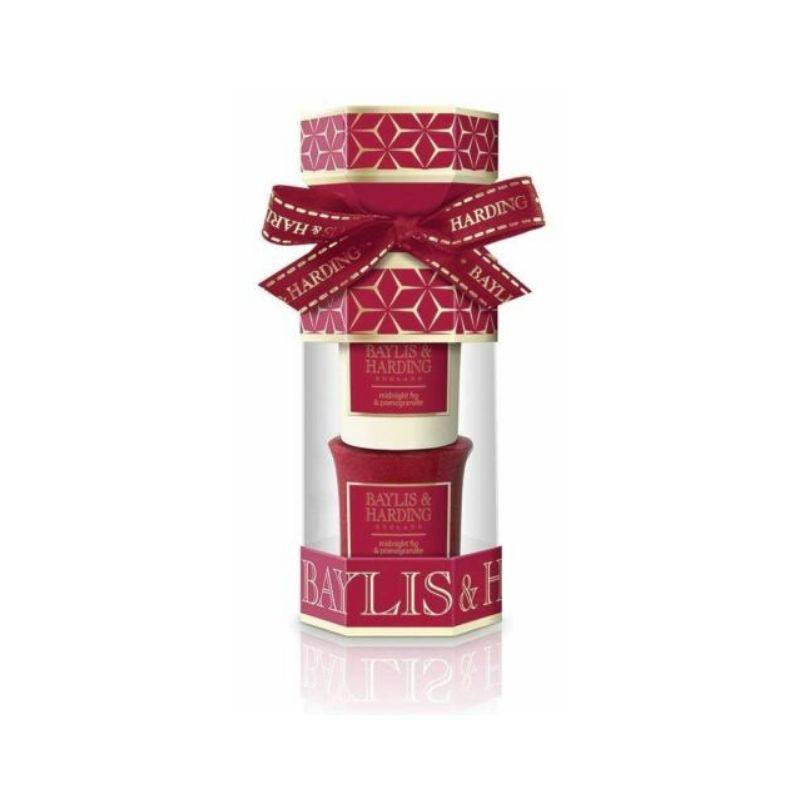 Baylis & Harding Set cadou Duo Midnight Fig and Pomegranate Scented Votive Cracker Set