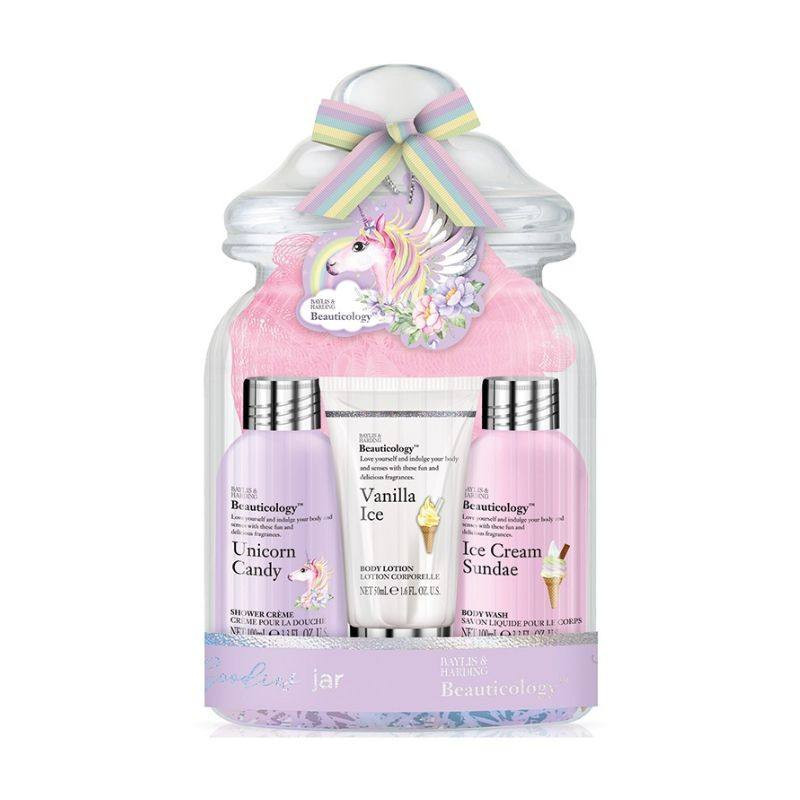 Baylis & Harding Set cadou Quartet Unicorn Holiday Jar of Treats