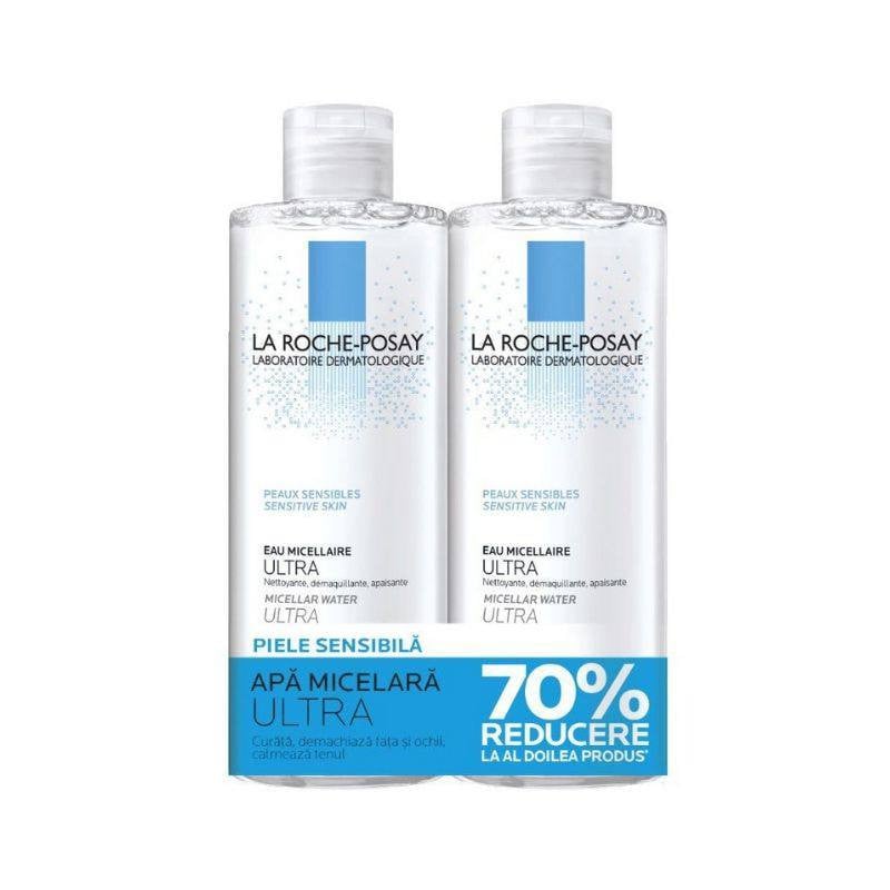 Apa micelara Bi-pack, ULTRA PS, 400 ml 1 + 1, La Roche Posay