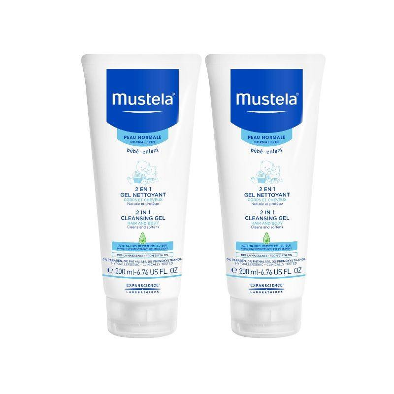 Mustela PACHET 2 in1 Par si Corp, 200 ml 1+1 CADOU