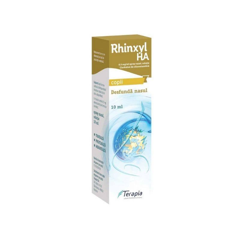 Rhinxyl Ha picaturi copii, 0,5 mg/ml, 10 ml