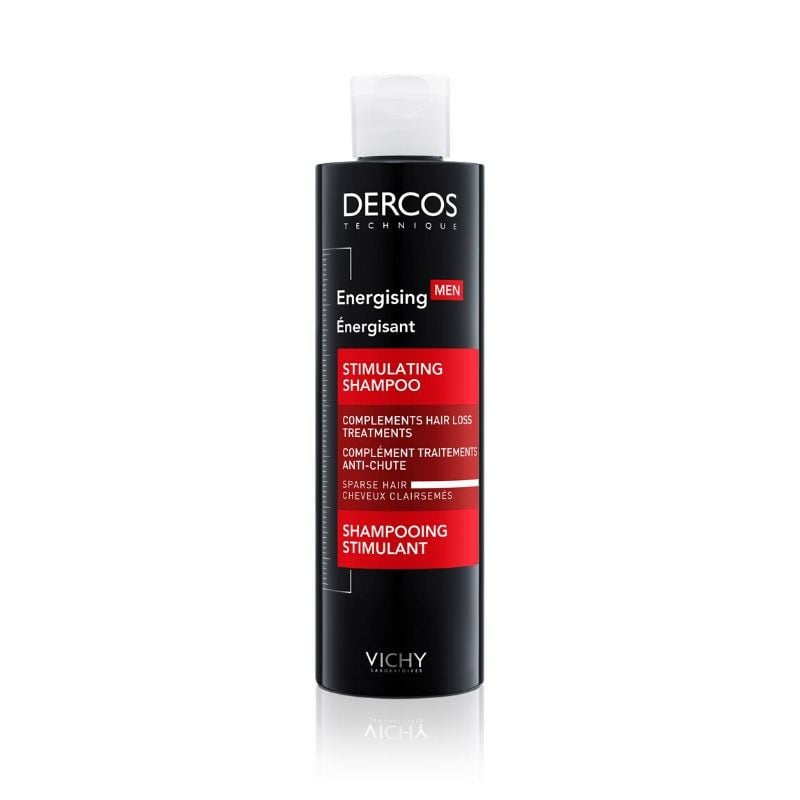 VICHY-Dercos sampon energizant pentru barbati, 200 ml