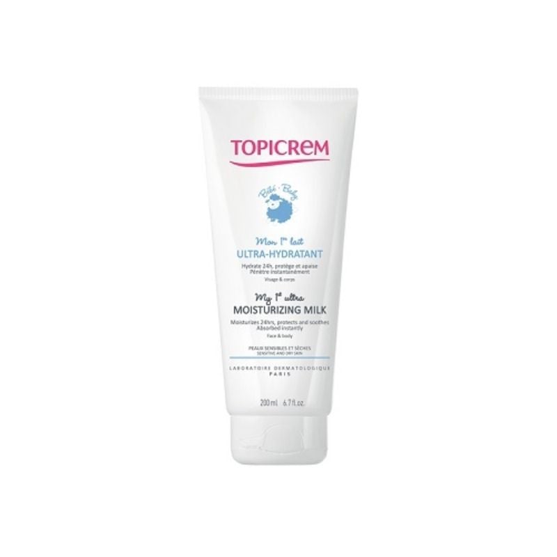 Lapte ultra-hidratant Bebe, 200ml, Topicrem