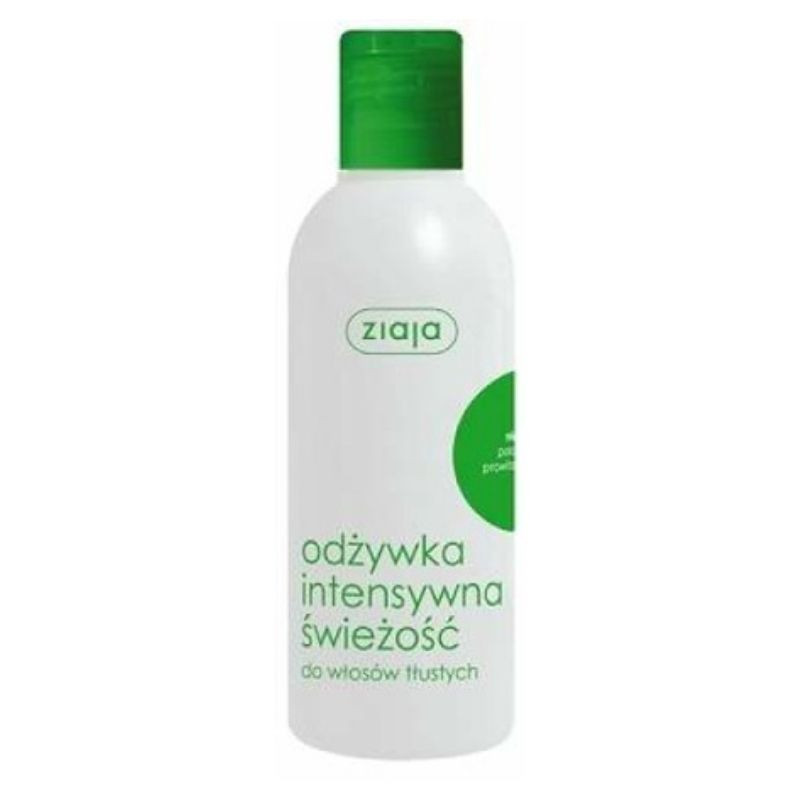 Balsam pentru par gras cu menta fara clatire, 200ml, Ziaja