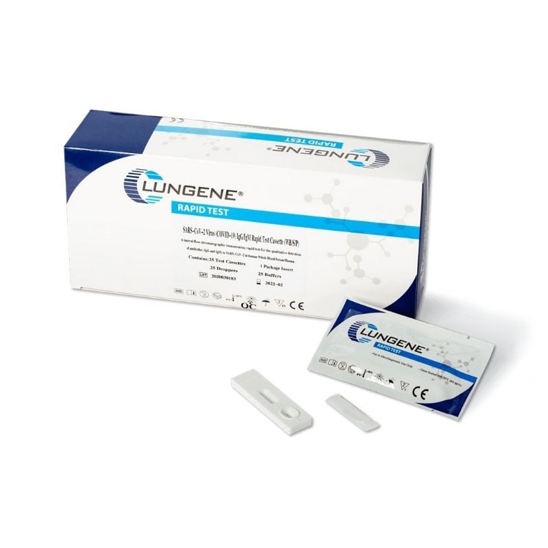 Test rapid antigen COVID 19, saliva, 1 test/cutie, Clungene