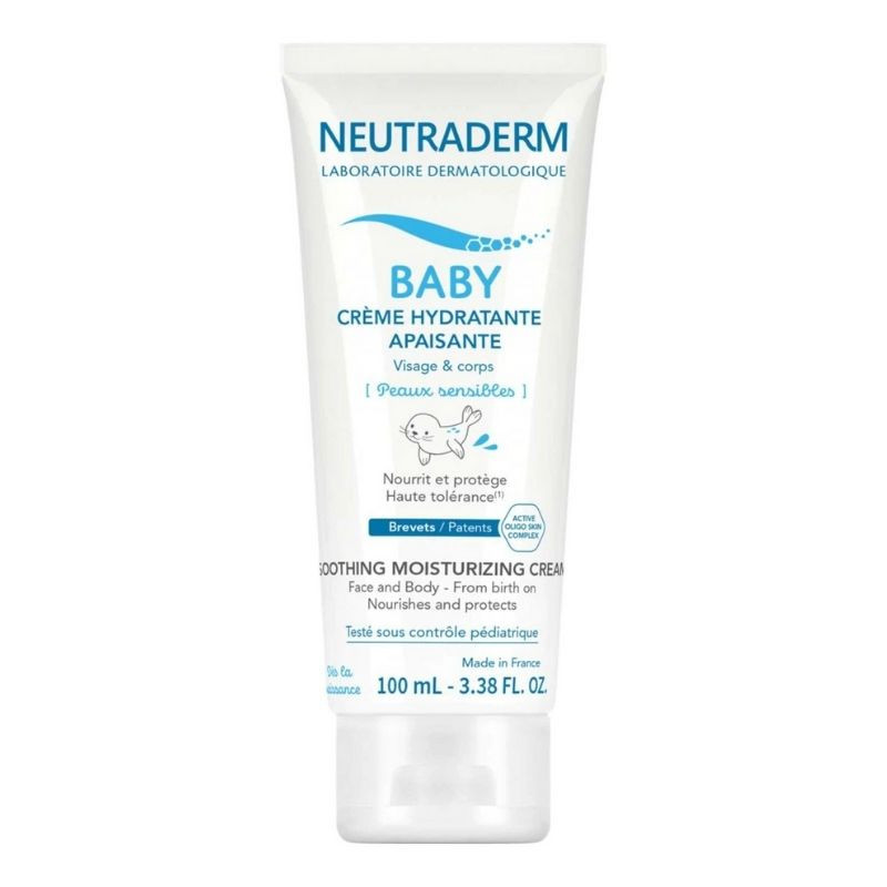 Neutraderm BABY Crema hidratanta calmanta pentru fata si corp, 100 ml