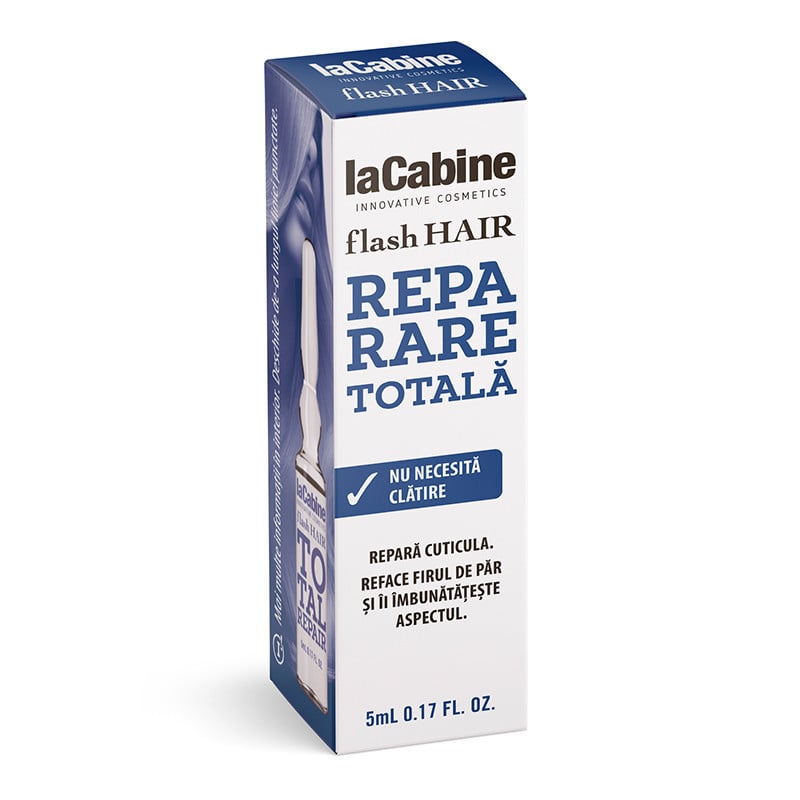 La Cabine Flash Hair Total Repair fiola pentru par, 5ml