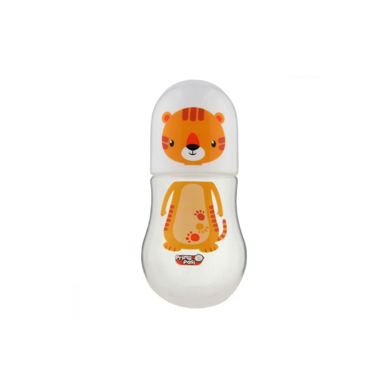 Biberon PP decorat cu tigru, 275 ml, Primii Pasi